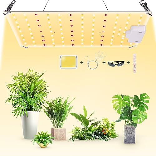 VAYALT Nuevo Lámpara de Planta, Luz de Crecimiento de Plantas Luces 500W LED lampara Grow Light Lámpara de Plantas Espectro