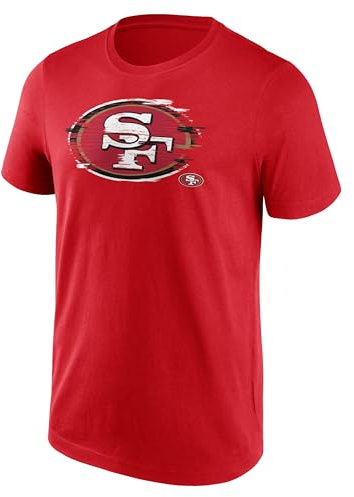 San Francisco 49ers NFL Worn Graphic T-Shirt rot (DE/NL/SE/PL, Alphanumerisch, L, Regular, Regular, Rot)