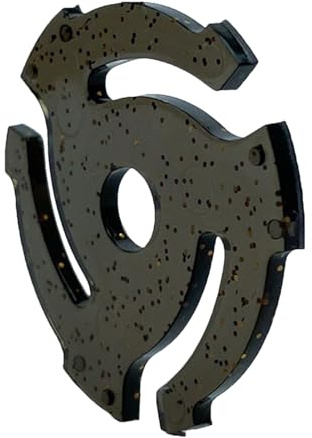 Adattatore 45 Giri per Giradischi,Innesto Adattatore 45 Giri - Accessorio Sostitutivo Per Ascolto Casuale Principianti Appassionati Audio Utenti DJ Studio E Collezionisti