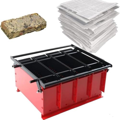 Briqueta de papel ecológica para reciclaje de bricolaje y producción eficiente de combustible de calefacción