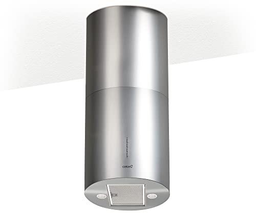 CATA Modelo Isla Faro X | 3 extracción | Campana extractora Cocina 800m3/h-340m3/h | Acabado en Acero Inoxidable | [Clase de eficiencia energética, 2 Velocidades