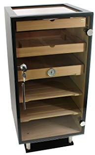 adorini Humidor Prato Glass Top Deluxe