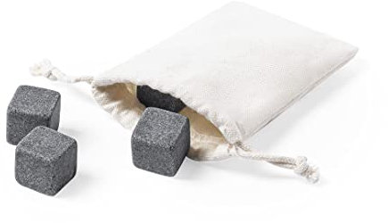 Begoon Pierre à Whisky – Glaçons Whisky – Lot de x4 – Pierre Ollaire - Réutilisable