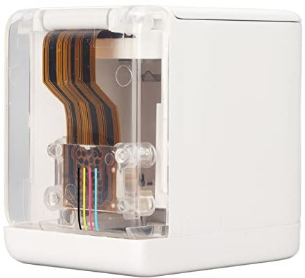 Mini Impresora de Mano Impresora a Todo Color Personalizada, Impresoras de Inyección de Tinta WiFi Inalámbricas Portátiles, 1200 Ppp, Cartucho de Tinta Extraíble, Tecnología de Inyección de Tinta Térm