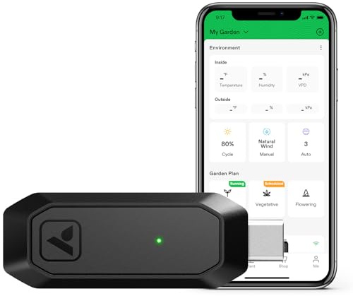 VIVOSUN GrowHub E25 Smart Controller, Plug-and-Play-Steuerungssystem für Growzelt, Kompatibel mit E42/E42A, WiFi & App Steuerbar, Zentrale Kontrolle für Smart Grow System Geräte