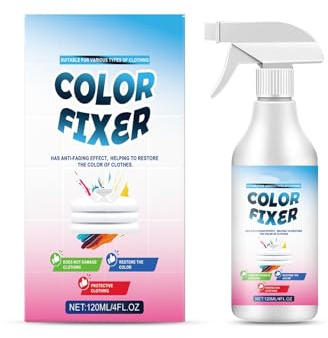 YROHGKPN Solution de protection des couleurs pour les charges de linge mixtes Empêche la décoloration Protège l'intégrité des vêtements délicats et foncés Fixateur