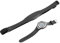 CamKpell 3 mètres étanche Moniteur de fréquence Cardiaque sans Fil Sangle de Poitrine Montre de Sport en Cours d'exécution Montre de plongée avec rétro-éclairage réveil - Noir