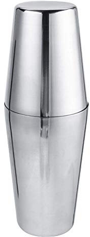 Shaker à Cocktails Boston, Shaker à Boisson en Acier Inoxydable Shaker, Boston Boîte en Acier Inoxydable 600ml/450ml pour Domicile Amateurs Cocktails et Barmen