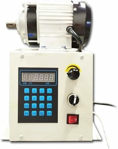 OJHVTCXD Coil Counting and Winding Machine, Digital Control Winder Wire Winding Machine, Electric Winding Adjustable Speed Computer Controlled(500w)