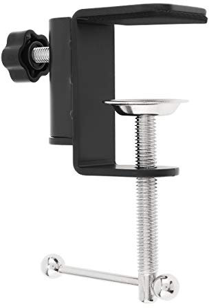 OriGlam C-Clamp Base Stand Mounting Accessory, Super C Clamp Heavy Duty Desk Clamp, Desk Table Mount Clamp for Monitor Mount Stands Workstation