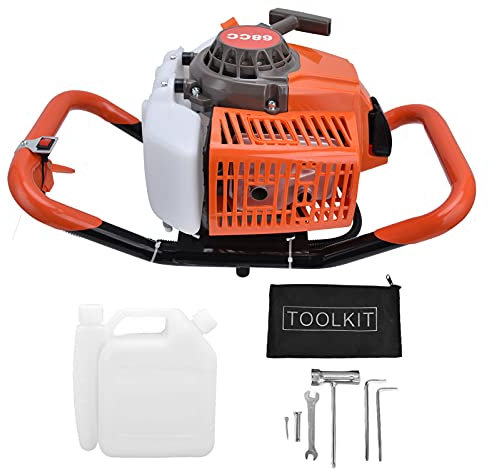 Trivella elettrica, scavatrice elettrica per fori a 2 tempi con coulisse per giardino per piantare in serra