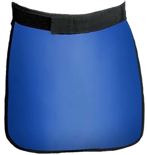 MAYFABD Delantal De Plomo De 0,5 0,35 Mmpb Delantal Protector contra Radiación De Rayos X con En La Cintura Ajustable Ropa De ProteccióN contra La RadiacióN para Adultos Escudo,0.35mm PB,45x45cm