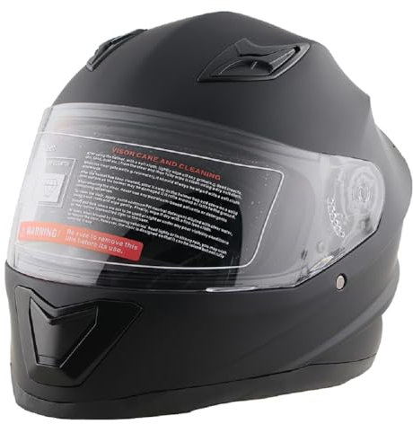 Integralhelm AERO schwarz – Motorradhelm für Kinder, ABS-Schale, robuster Kinderhelm für Downhill, Quad und Motocross (M)