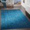 Taracarpet Teppich Kurzflorteppich, Wohnzimmerteppich, Orientteppich aus Polyester n Regenbogenfarben absolut Modern fürs Wohnzimmer Schlafzimmer Kinderzimmer blau 240x340 cm