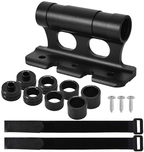 Support de Fixation de Fourche de Vélo, Support de Fourche Vélo pour Voiture avec Sangles de Fixation, Support Velo Voiture Toit en Alliage d'Aluminium, Porte-Vélos à Dégagement Rapide