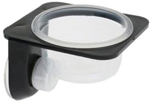 Phyachelo Reptilien & Amphibien Gecko Saugnapf-Futterschalen Futterbehälter mit Schale für Reptilienfutter und Wasserversorgung, Einfach zu Verwenden, Langlebig -B