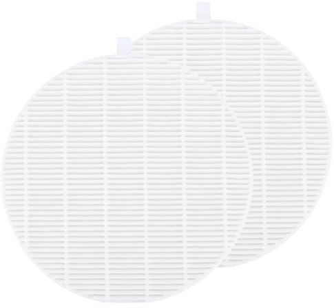 GORGECRAFT 2 Filtro di Ricambio per Aspiratore di Polvere per Unghie, in Tessuto Non Tessuto Bianco, Riutilizzabile, Rotondo, Compatibile con Aspiratore per Polvere e Cenere Volante MelodySusie.