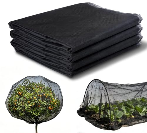 Kinesgsg Malla Antipájaros, 3 x 4 m Malla Fina Anti-Insectos, Mallas Anti Insectos, Red de Protección contra Insectos, para Proteger Plantas, Frutas y Flores, Mallas Antiinsectos y Pajaros de Plagas