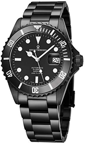 Revue Thommen Herren Armbanduhr Automatik Taucheruhr XL Diver Analog Automatik Edelstahl 17571.2177