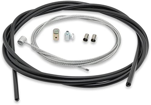 Easyboost Cavo Frizione Ø2mm Universale 2m con Guaina e Morsetti per Moto e Cross