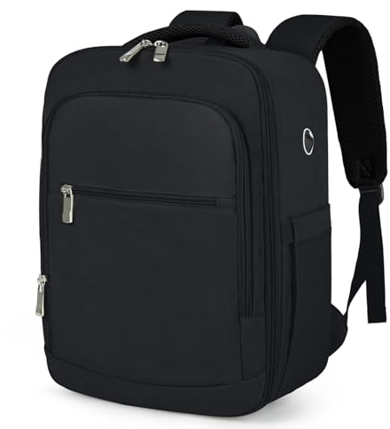 RuoSien Easyjet Cabin Bag 45 x 36 x 20 Underseat Travel Backpack | ,Anti-Theft Hand Luggage Carry-On Fits 15.6-inch Laptop with USB Charging Port Trolley Sleeve