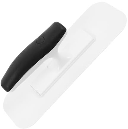 OSALADI Cazzuola per Intonaco Impugnatura Ergonomica, Strumento Manuale in Plastica Estremità Arrotondata per Lisciatura Carta da Parati e Pittura Decorativa, Utensile per Pittori e