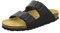 AFS-Schuhe 2100, Bequeme Damen Pantoletten echt Leder, praktische Arbeitsschuhe, Hausschuhe, Handmade in Germany (42 EU, schwarz)