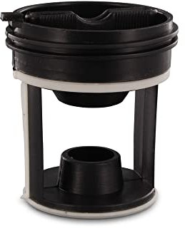 DL-pro Filtre à peluches pour machine à laver Indesit Hotpoint C00045027 - Filtre à peluches - Filtre pour pompe de vidange pour machine à laver WG WDG WGA AQD Noir