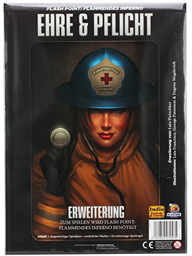 Heidelberger Spieleverlag Flash Point: Ehre und Pflicht - Indie Boards & Cards - Deutsch - Erweiterung - U-Bahn &Flugplatz, Blau, 3