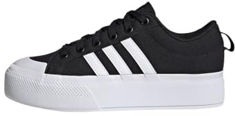 adidas Damen Bravada 2.0 Platform Shoes Schuhe, Core Black/Cloud White/Core Black, 37 1/3 EU