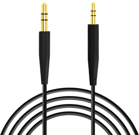 talNite Cavo Di Ricambio Da Jack 3,5mm a 2,5mm per Cuffie Bose oe2,oe2i,AE2,QC25,QC35,Prolunga Audio Cavo,Soundlink,Soundtrue,Connettori Stereo Placcati Oro,Materiale TEP Flessibile,140cm
