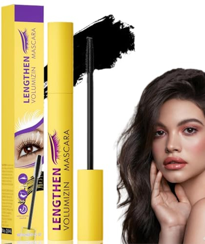Bub/ble Waterproof Tubing Mascara Black,Smudge-Proof Formula for Volume & Length,Effective Curling & Enduring Shape,Creates Thick Defined Lashes,Creates Thick & Well-Defined Lashes,Easy to Carry