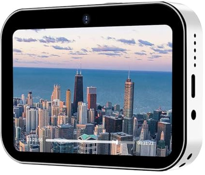 YUEHISY Cámara Digital 4K para Fotografía, Cámara Vlogging de 64MP con Pantalla Táctil de 3, Zoom Digital 16X, de Viaje Compacta con Enfoque Automático y Tarjeta de 32GB (White)