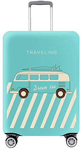 Kaxich Elastisch Reise Kofferhülle Kofferschutzhülle Reisekoffer Hülle Koffer Schutzhülle Gepäck Cover mit Reißverschluss 18-32 Zoll