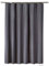 MaxAst Reine Farbe Duschvorhang Anti Schimmel, Grau Badewanne Vorhang 300x200CM, Antibakteriell Wasserdicht mit Kunststoff Ringe Kein Rost