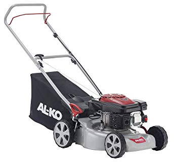 AL-KO Benzin-Rasenmäher Easy 4.20 P-S (42 cm Schnittbreite, 2.0 kW Motorleistung, zentrale Schnitthöhenverstellung, robustes Stahlblechgehäuse, für Rasenflächen bis 800 m²)