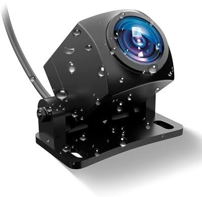 REDTIGER Cámara Trasera Original para Dashcam, Adecuada para F7N, cámara Trasera Impermeable 1080P con Cable