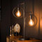 famlights Industrie Tischlampe Idris Vintage Look/Steampunk Tischleuchte Tischlampe E27 / Metall Wohnzimmerlampe Nachttischlampe Vintage Landhaus Industrial Schlafzimmer Wohnzimmer