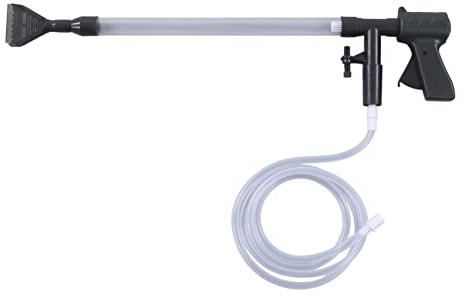 flexman Pulitore per Ghiaia per Acquario, Cambio Semi Automatico per Tubi dell'Acqua Pulitore Pneumatico per Sabbia, Cambiatore d'Acqua per Acquari, Pulitore per Acquari