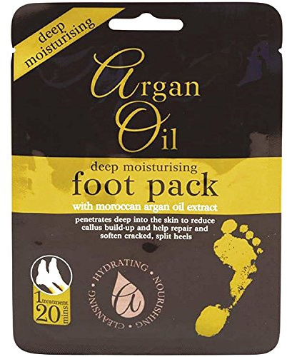 Multi Pack Deep Moisturising Foot Pack with Morrocan Argan Oil Extract - 6 Packs