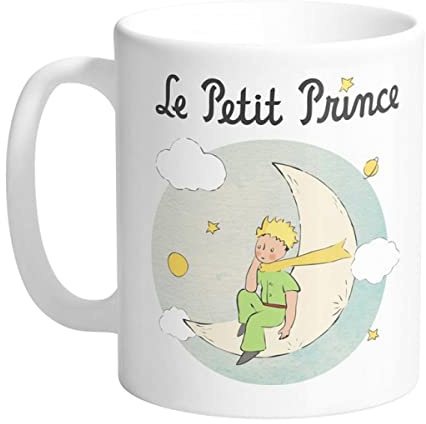 Tasse mug Enesco en porcelaine Le Petit Prince (Sur la lune)