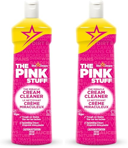 Stardrops The Pink Stuff PICC367125 Miracle Crema Limpiadora, 500 ml (Paquete de 2)