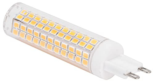 Tbest Bombilla Led G9 136, 15W, 1200Lm, Cerámica Regulable, Bipin, Bombilla de Maíz para Iluminación Interior del Hogar, 110 Brazos, Bombillas Led Blancas, Accesorios de Iluminación