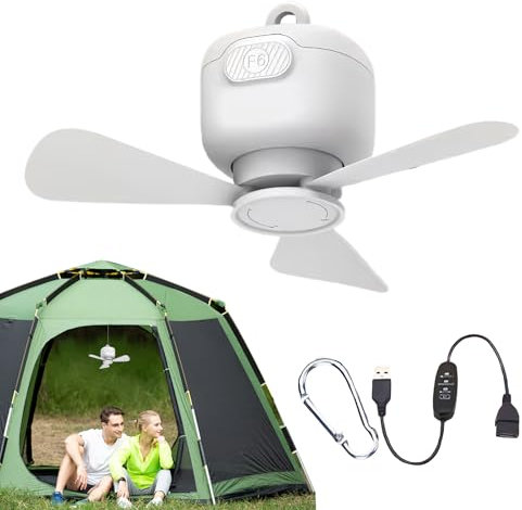 Ventilador De Techo Para Tienda De Campaña Colgable Para Toldo De 3