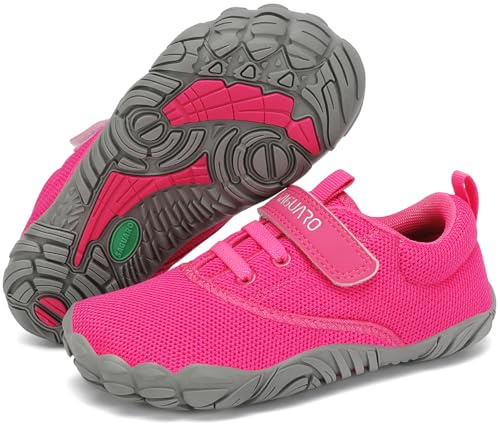 SAGUARO Zapatillas Barefoot Niños Antideslizantes y Ligeras Calzado Descalzos, Talla 24-36