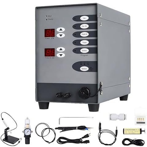 Poste à souder, soudeuse par Points Automatique, soudeuse par Points Haute fréquence 1 Hz Max., consommation d'argon 5 l/Min. pour métaux Fins et Bijoux