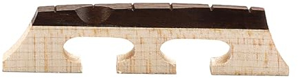 Standard Banjo Bridge Chitarra Basso Ricambi Legno Quattro Corda Acero Parte Tre Banjo Bridge