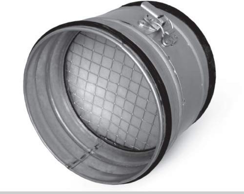Filtro de aire, conducto en espiral, tubo, filtro de ventilación, filtro de entrada de aire (100 mm)