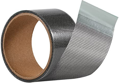 Fliegengitter Reparaturband Bildschirm Reparatur Klebeband Fiberglas Maschen Fliegengitter Reparatur Set für Reparatur Fenster Tür Insektenschutz Träne Löcher,5CMX5M