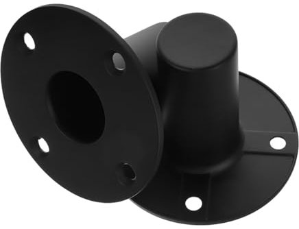 HOMSFOU 2piezas Base De Soporte Para Altavoz De Escenario Accesorio Metálico De Aluminio Para Instalación De Altavoces Interiores